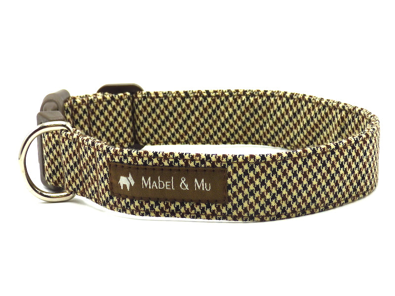 Designer Dog Collar "Lakeland Walks" by Mabel & Mu