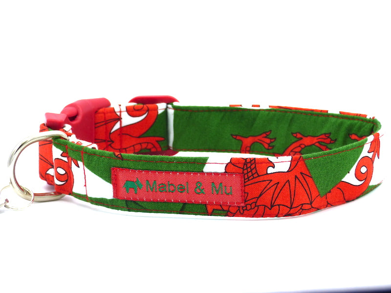 Designer Dog Collar "Wales" by Mabel & Mu
