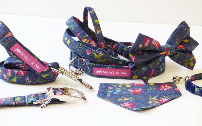 Dog & Cat Collar Range "Nashville" by Mabel & Mu