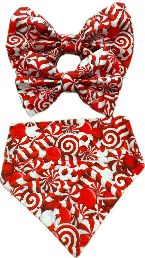 Dog & Cat "Christmas Candy" Accessories