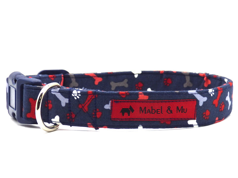 Dog Collar Bandana Gone Fishing – Mabel & Mu Ltd