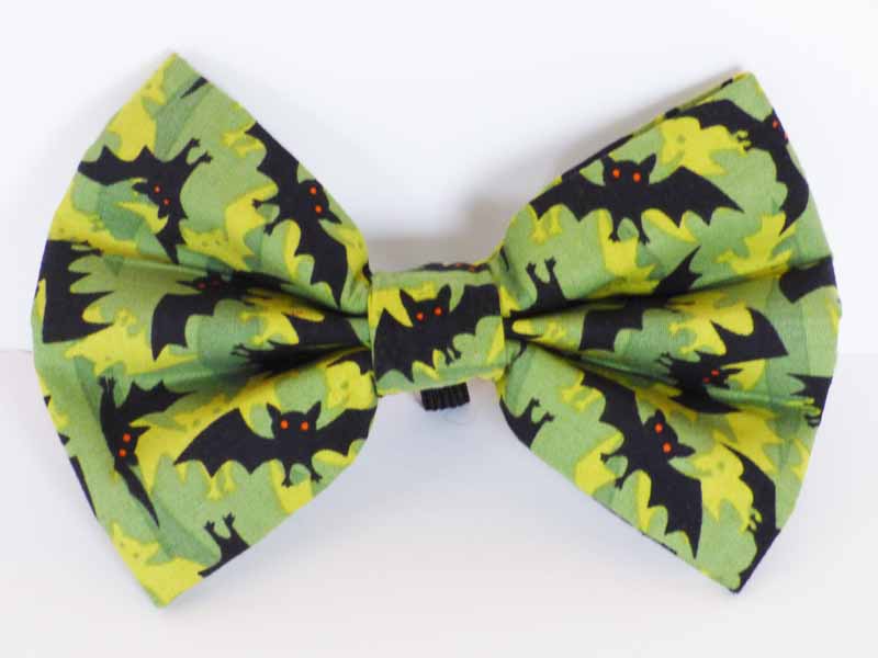 Designer Dog & Cat Bow Tie "Bat Cave" by Mabel & Mu