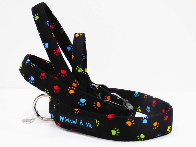Designer Dog Collar Range "Paw-Some" by Mabel & Mu