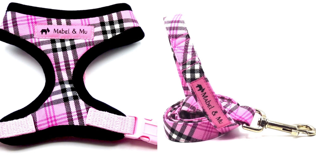 Designer Pink Harness by Mabel & Mu