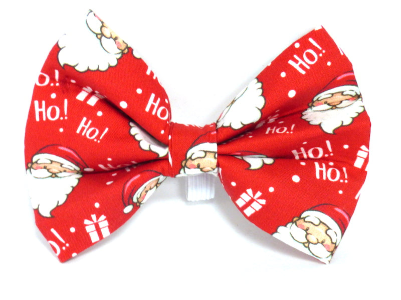 Designer Dog Bow Tie "Ho Ho Ho" by Mabel & Mu