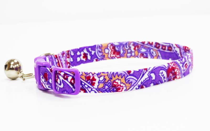 Cat & Kitten Collar "Lavender Scent" by Mabel & Mu