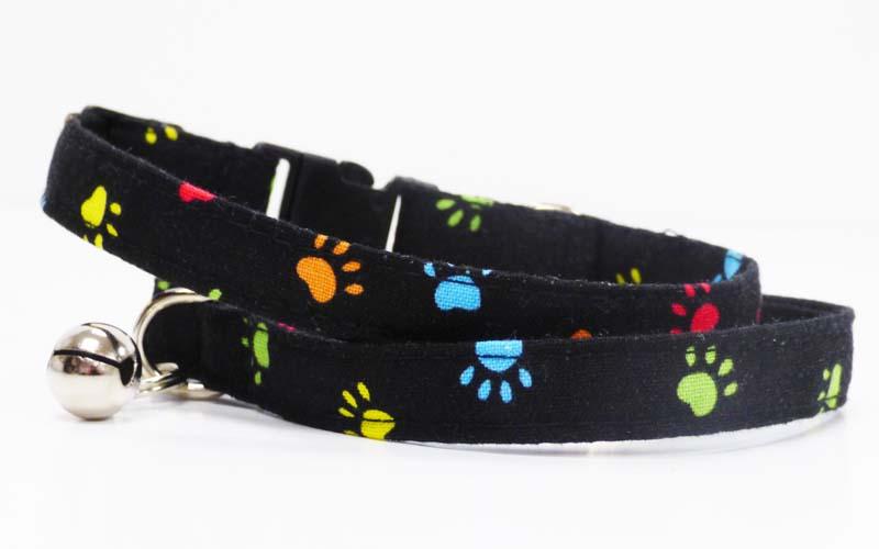 Designer Cat & Kitten Collar "Paw-Some" by Mabel & Mu