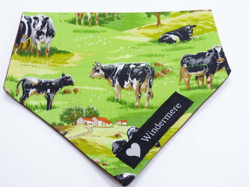 Bandana "Cows in the Country" by Mabel & Mu