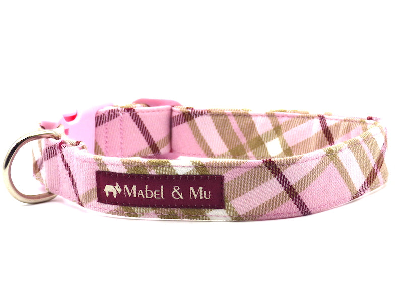 Designer Dog Collar "Heather Walks" by Mabel & Mu