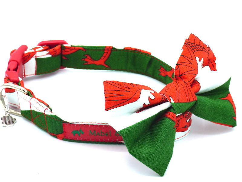 Dog Bow Tie "Wales" by Mabel & Mu